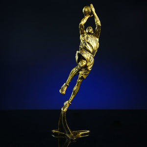Home Decoration Basketball Sculpture Action Figure Statue Devorative Figurine Desktop Accessories POP Art Ornaments Room Decor acacuss
