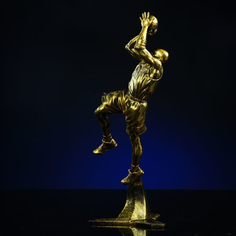 Home Decoration Basketball Sculpture Action Figure Statue Devorative Figurine Desktop Accessories POP Art Ornaments Room Decor acacuss