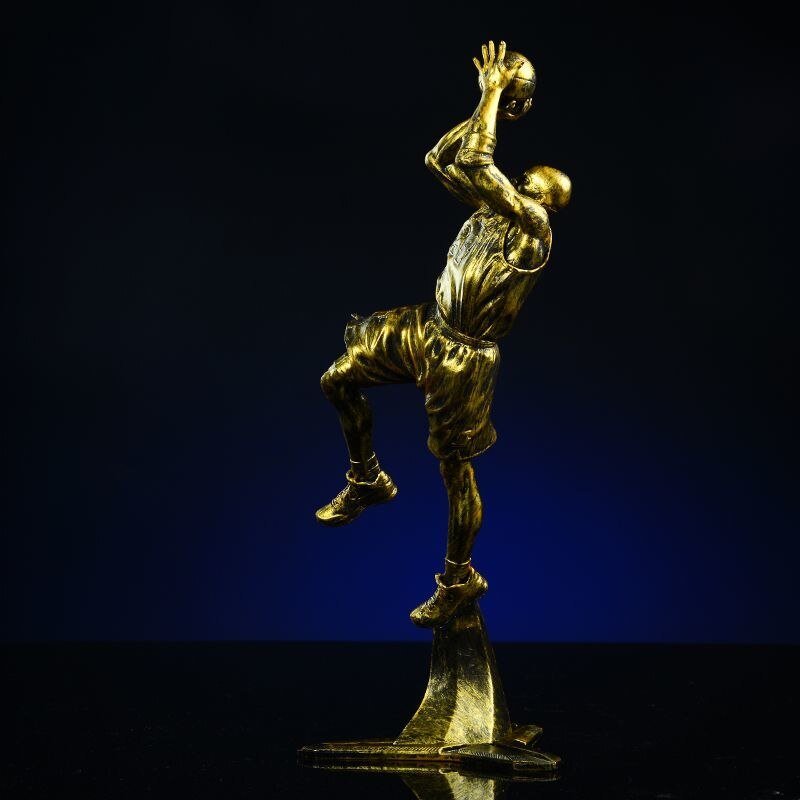 Home Decoration Basketball Sculpture Action Figure Statue Devorative Figurine Desktop Accessories POP Art Ornaments Room Decor acacuss