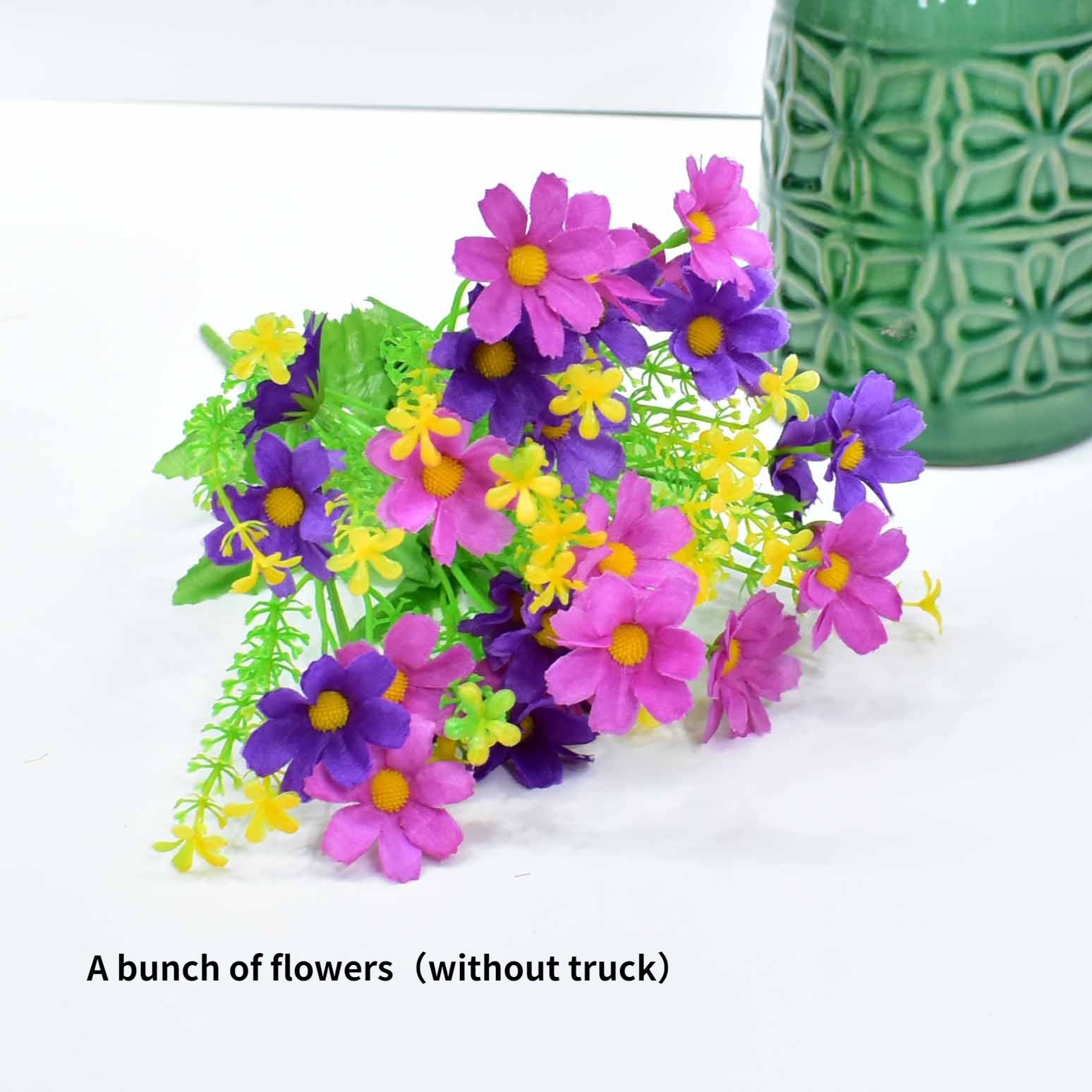 Home Decoration Retro Truck Mini Flower Pots Succulent Artificial Plant Resin Flower Pot Office Desk Craft Ornament Room Decor acacuss