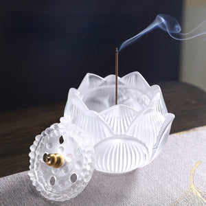Home Indoor Incense Burner Sandalwood Lotus acacuss