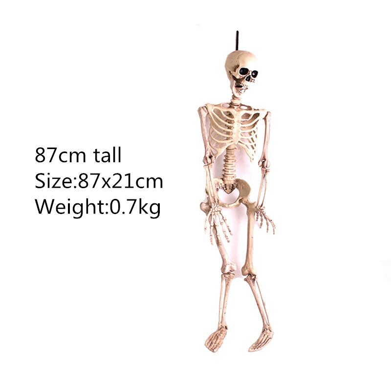 Hot Skeleton animal 100% Plastic Animal Skeleton Bones Horror Halloween Christmas Prop animal Crow Skeleton Decoration New Year acacuss