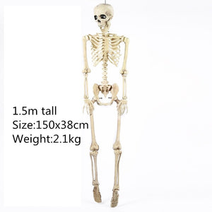 Hot Skeleton animal 100% Plastic Animal Skeleton Bones Horror Halloween Christmas Prop animal Crow Skeleton Decoration New Year acacuss