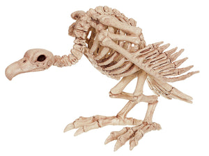 Hot Skeleton animal 100% Plastic Animal Skeleton Bones Horror Halloween Christmas Prop animal Crow Skeleton Decoration New Year acacuss