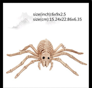 Hot Skeleton animal 100% Plastic Animal Skeleton Bones Horror Halloween Christmas Prop animal Crow Skeleton Decoration New Year acacuss