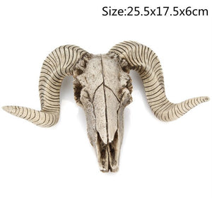 Hot Skeleton animal 100% Plastic Animal Skeleton Bones Horror Halloween Christmas Prop animal Crow Skeleton Decoration New Year acacuss