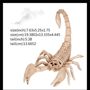 Hot Skeleton animal 100% Plastic Animal Skeleton Bones Horror Halloween Christmas Prop animal Crow Skeleton Decoration New Year acacuss