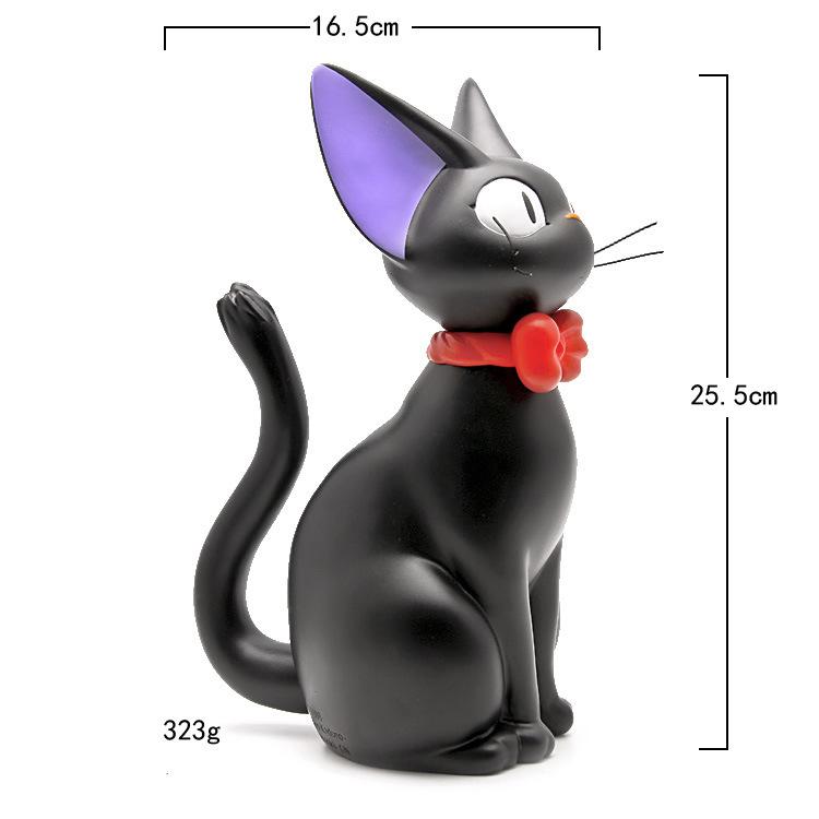Hotuocho Black Cat Saving Box Animal Figurines Money Box Animal Coin Bank Home Decor Modern Style Piggy Bank Figurines Kids Gift acacuss
