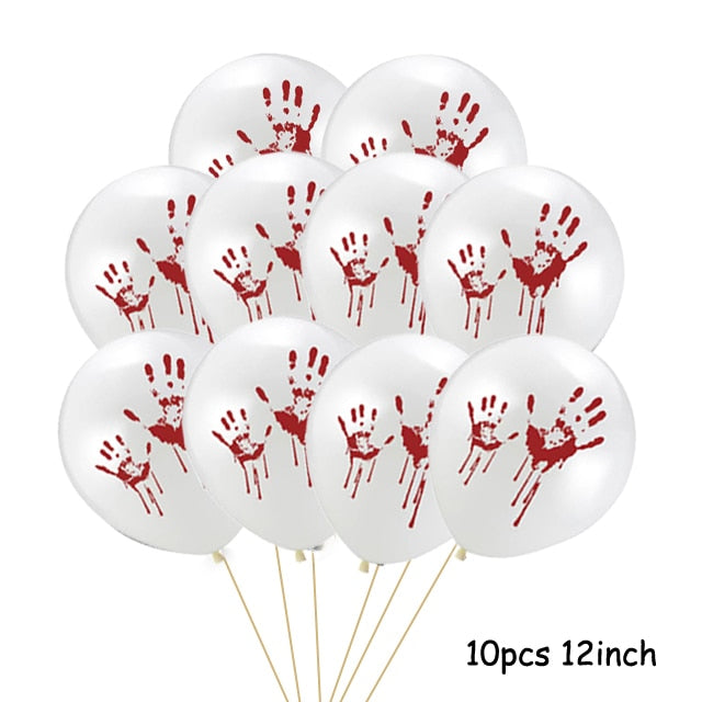 Huge Standing Halloween Pumpkin Ghost Balloons Witch Bat Spider Foil Ballon Inflatable Kids Toys Globos Halloween Party Supplies acacuss