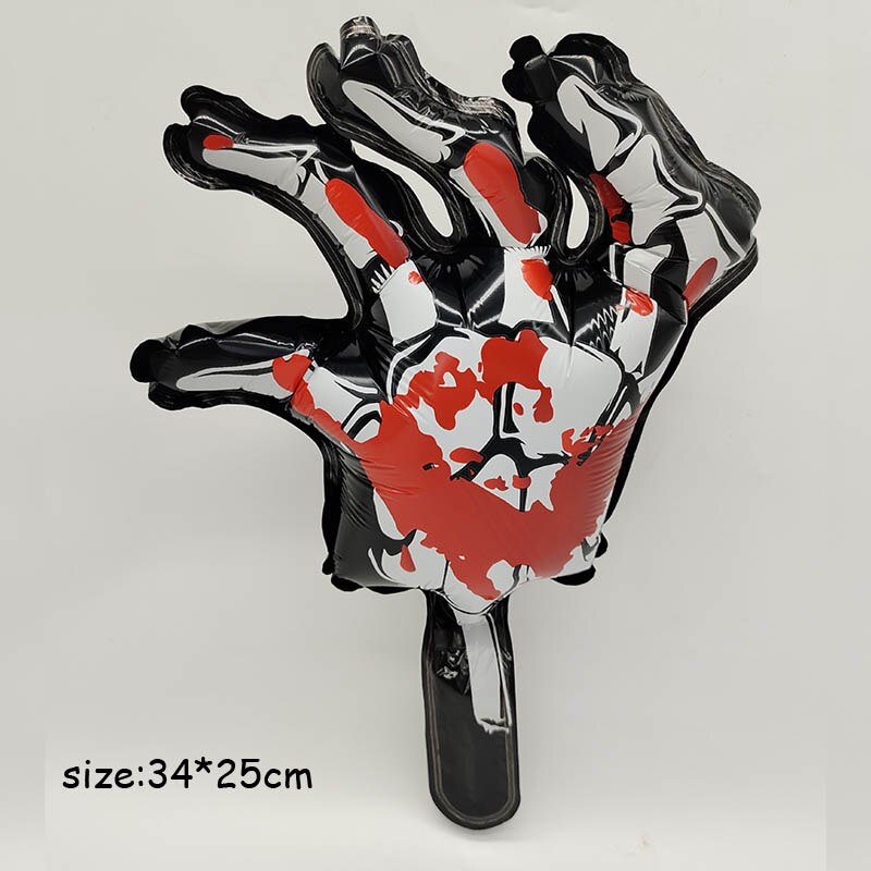 Huge Standing Halloween Pumpkin Ghost Balloons Witch Bat Spider Foil Ballon Inflatable Kids Toys Globos Halloween Party Supplies acacuss