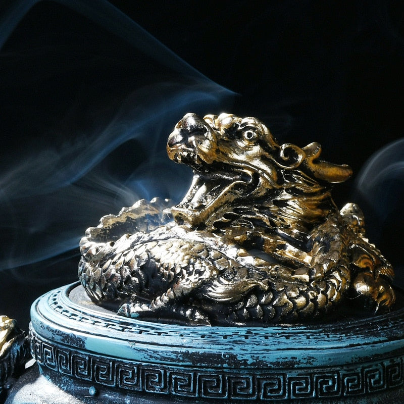Incense Burner Antique Incense Coil Incense Burner Items for Buddha Worship Sandalwood Decoration Stove Home Decoration Elegant acacuss
