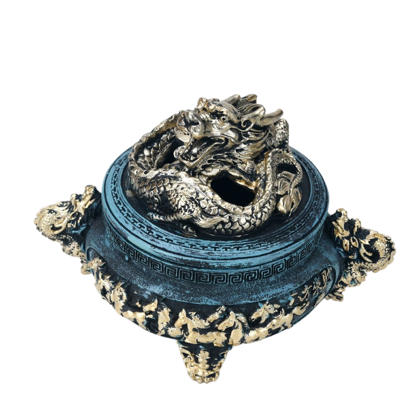 Incense Burner Antique Incense Coil Incense Burner Items for Buddha Worship Sandalwood Decoration Stove Home Decoration Elegant acacuss