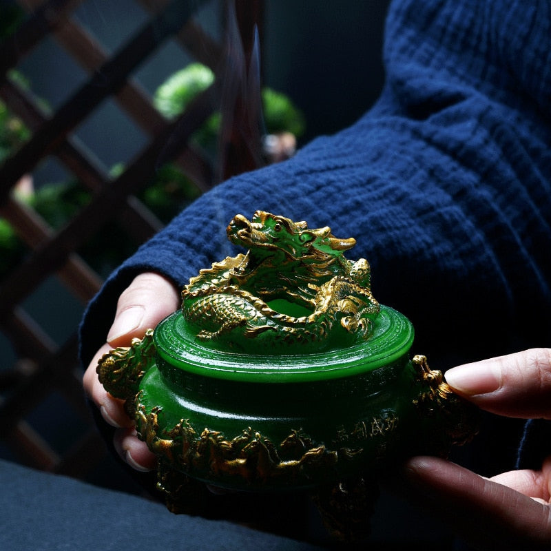 Incense Burner Antique Incense Coil Incense Burner Items for Buddha Worship Sandalwood Decoration Stove Home Decoration Elegant acacuss
