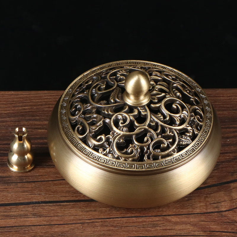 Incense Burner Brass Bowl acacuss