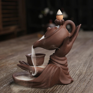 Incense Burner Clay - acacuss