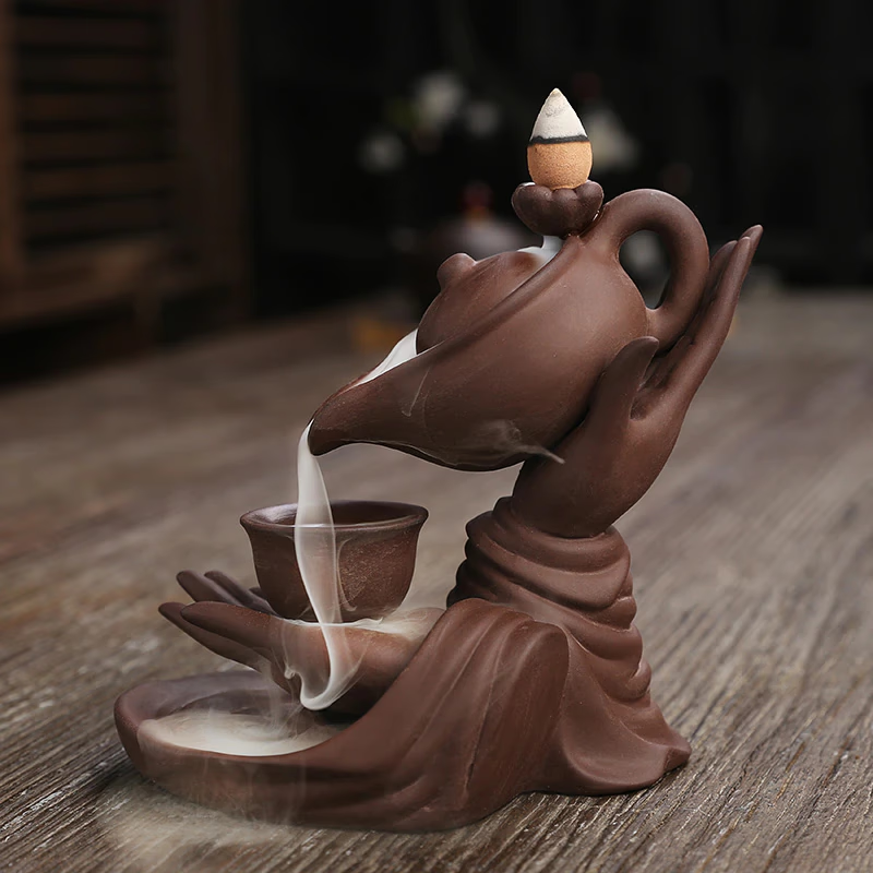 Incense Burner Clay - acacuss