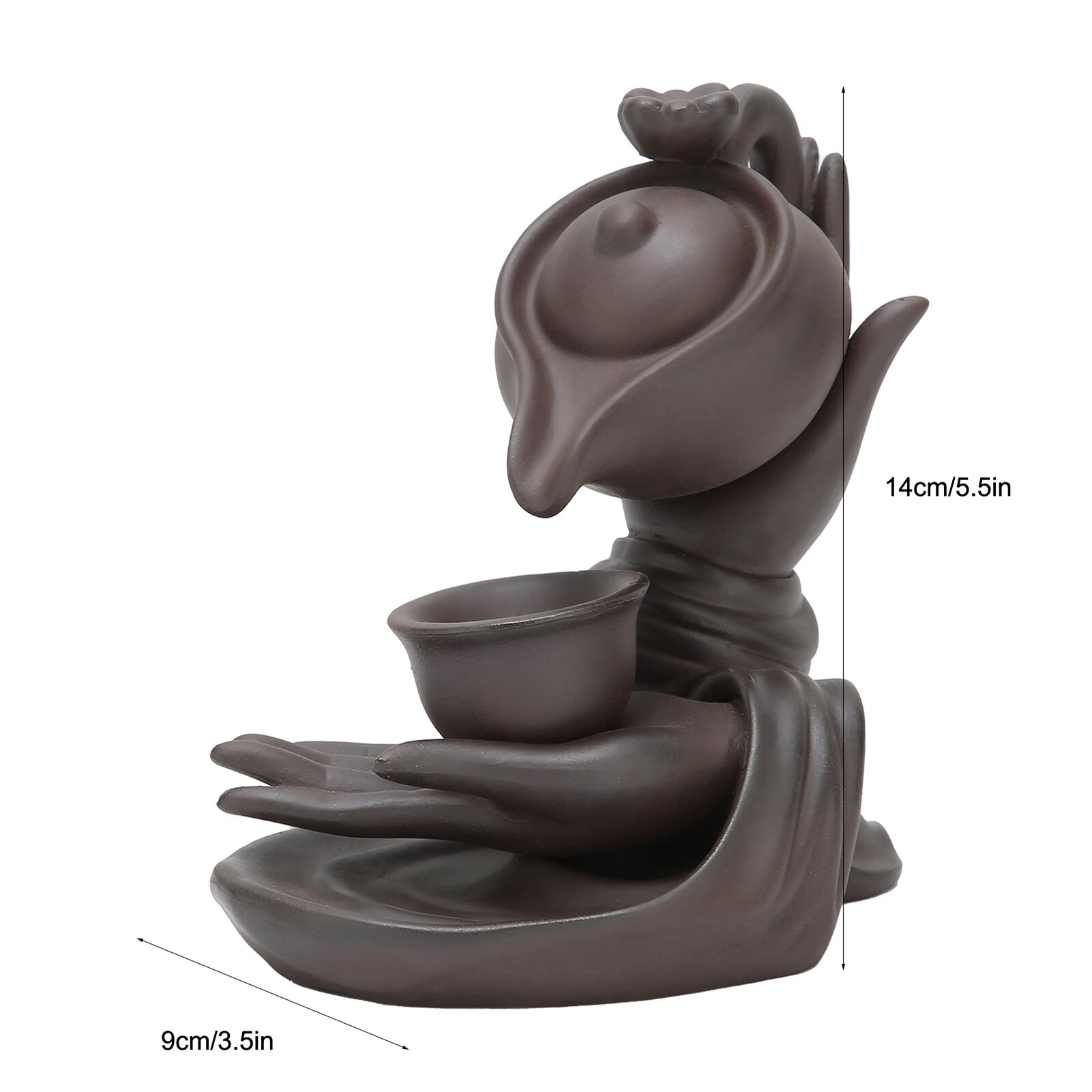 Incense Burner Clay - acacuss