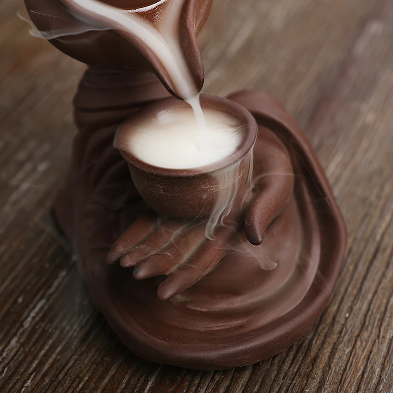 Incense Burner Clay - acacuss
