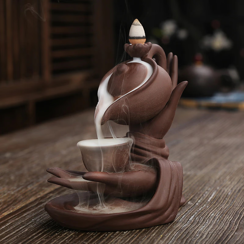 Incense Burner Clay - acacuss