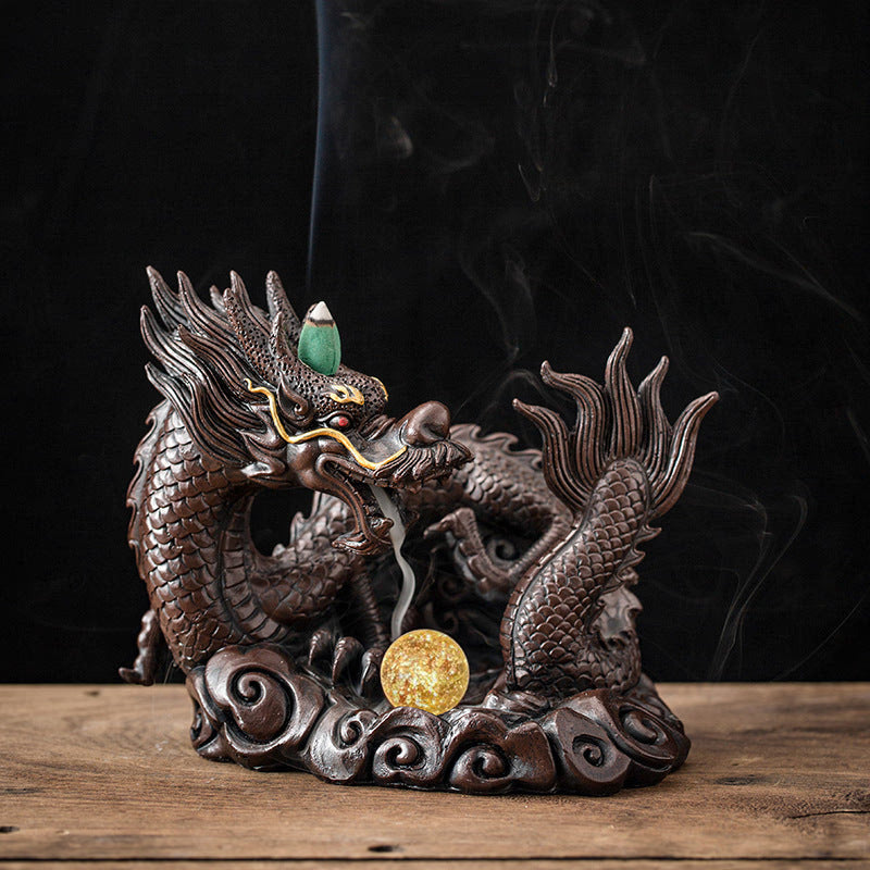 Incense Burner Dragon - acacuss