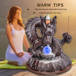 Incense Burner Dragon - acacuss