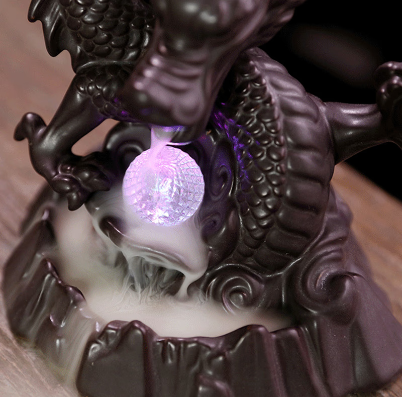 Incense Burner Dragon - acacuss