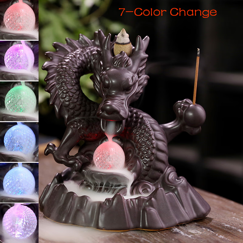 Incense Burner Dragon - acacuss