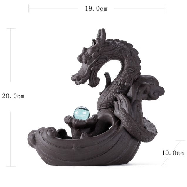Incense Burner Dragon - acacuss