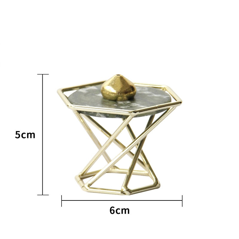 Incense Burner Water Drop Incense Holder High Tripod Home Decoration Hand-held Middle East Arabian Incense Stick acacuss