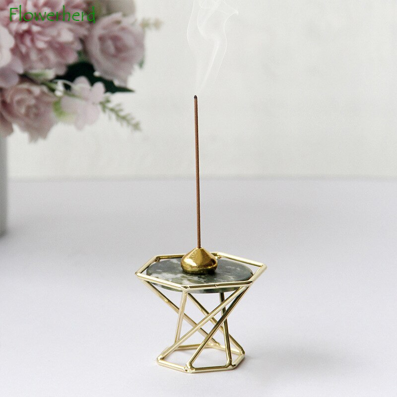 Incense Burner Water Drop Incense Holder High Tripod Home Decoration Hand-held Middle East Arabian Incense Stick acacuss