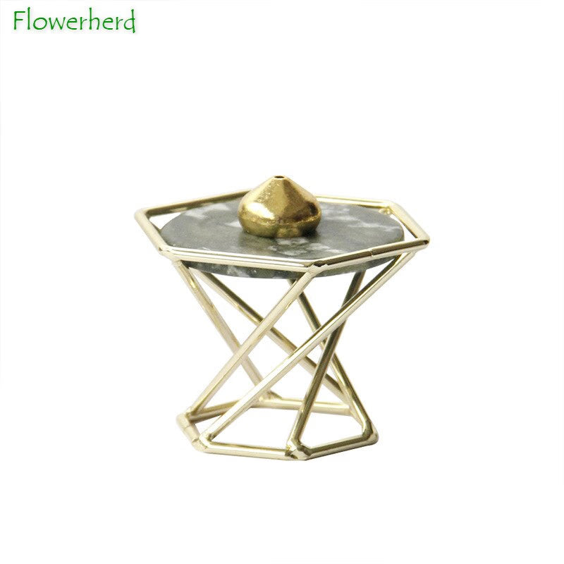 Incense Burner Water Drop Incense Holder High Tripod Home Decoration Hand-held Middle East Arabian Incense Stick acacuss