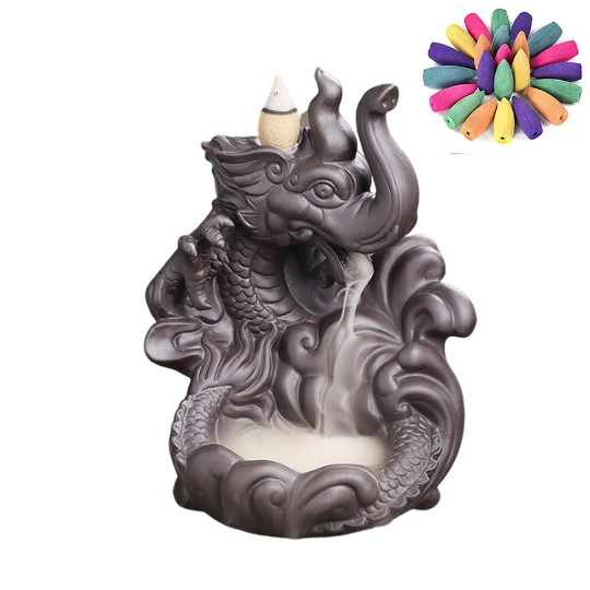 Incense Cone Waterfall with FREE 20 Cones - acacuss