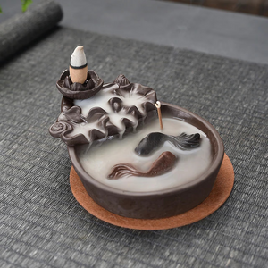 Incense Waterfall - Incense Burner for Cones Fish - acacuss