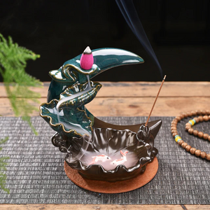 Incense stick holder - Moon Incense Burner - acacuss