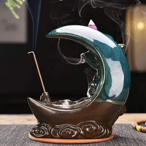 Incense stick holder - Moon Incense Burner - acacuss