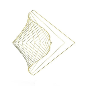 Innovative TOP Atellani Rotating Kinetic Wind Spinner Decompression Metal Crafts Gifts Office Decoratio Kinetrika Fibonacci acacuss