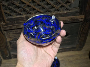 JIANZHAN Chinese Song Style Jian Kiln Tea Bowl Glorious Change Tenmoku Glaze Cup Porcelain by Great Potter Bingkun Cai Giftbox acacuss