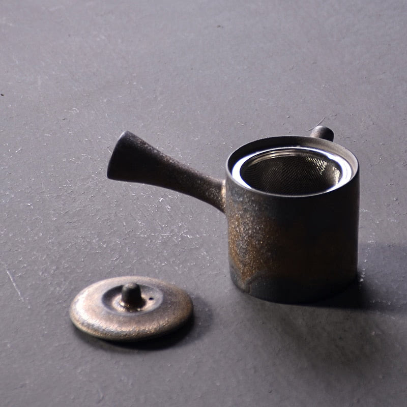 Japan ceramic kyusu teapots vintage chinese kung fu tea pot drinkware 200ml acacuss