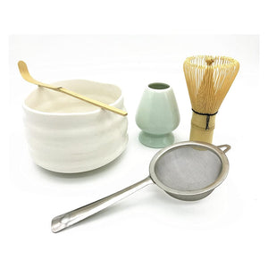 Japanese Ceramic Glossy Pink Matcha Bowl Macha Tea Whisk Chawan Chasen Holder Scoop Sifter Cup Ceremony Gift Set birthday gifts acacuss