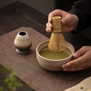 Japanese Matcha Set Safe Bamboo Whisk Teaspoon Tea Sets Indoor Beverage Shop Tea-making Tools Accessories Birthday Gifts home acacuss