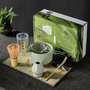 Japanese Matcha Tea Set Bamboo Tea Spoon Indoor Drinking Tea Brewing Utensils Song Dynasty Kung Fu Tea Accessories Birthday Gift acacuss