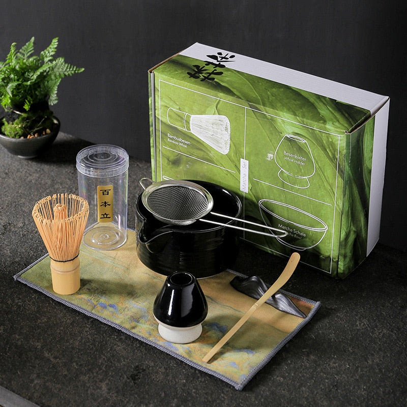 Japanese Matcha Tea Set Bamboo Tea Spoon Indoor Drinking Tea Brewing Utensils Song Dynasty Kung Fu Tea Accessories Birthday Gift acacuss