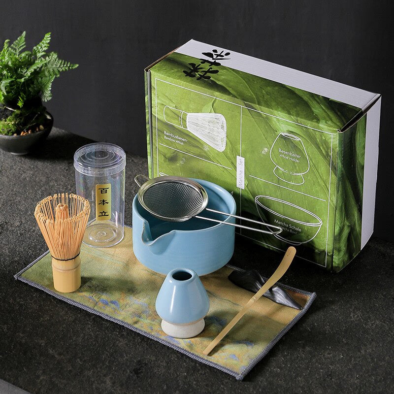 Japanese Matcha Tea Set Bamboo Tea Spoon Indoor Drinking Tea Brewing Utensils Song Dynasty Kung Fu Tea Accessories Birthday Gift acacuss