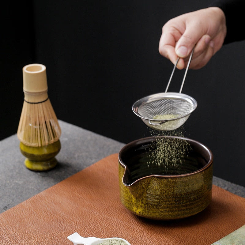 Japanese Matcha Tea Set Bamboo Tea Spoon Indoor Drinking Tea Brewing Utensils Song Dynasty Kung Fu Tea Accessories Birthday Gift acacuss