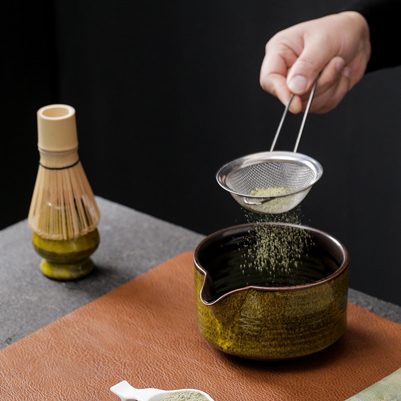 Japanese Matcha Tea Set Bamboo Tea Spoon Indoor Drinking Tea Brewing Utensils Song Dynasty Kung Fu Tea Accessories Birthday Gift acacuss