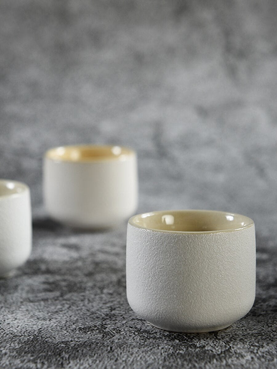 Japanese Style Hip Flasks Vintage Ceramic Sake Pot Cups Set Home Kitchen Office Flagon Liquor Cup acacuss