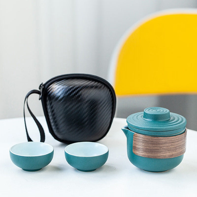Japanese Travel Ceramic Tea Cup - acacuss