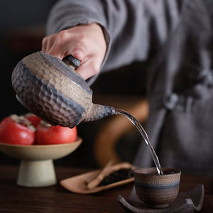 Japanese ceramic kyusu teapot kettle chinese kung fu tea pot drinkware 200ml acacuss