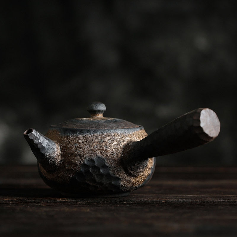 Japanese ceramic kyusu teapot kettle chinese kung fu tea pot drinkware 200ml acacuss