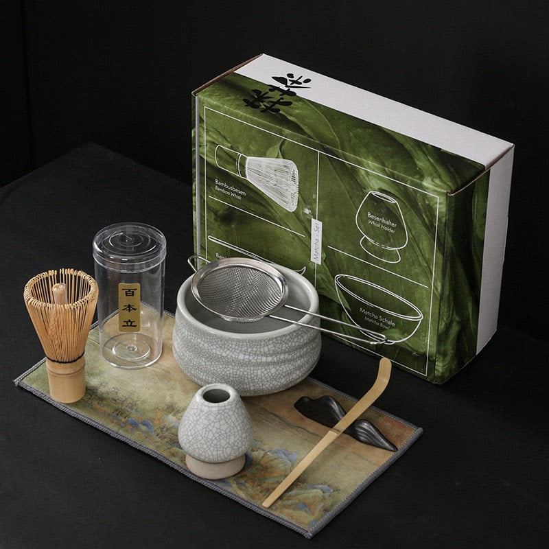 Japanese matcha suited to brush a bowl of tea egg beater ceramic egg beater matcha for Japanese tea ceremony tea set manually acacuss